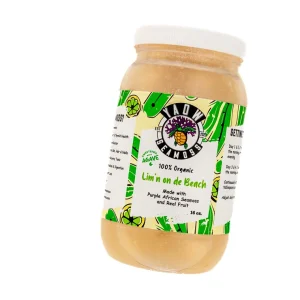 16 oz. Lim'n on de Beach Seamoss Gel